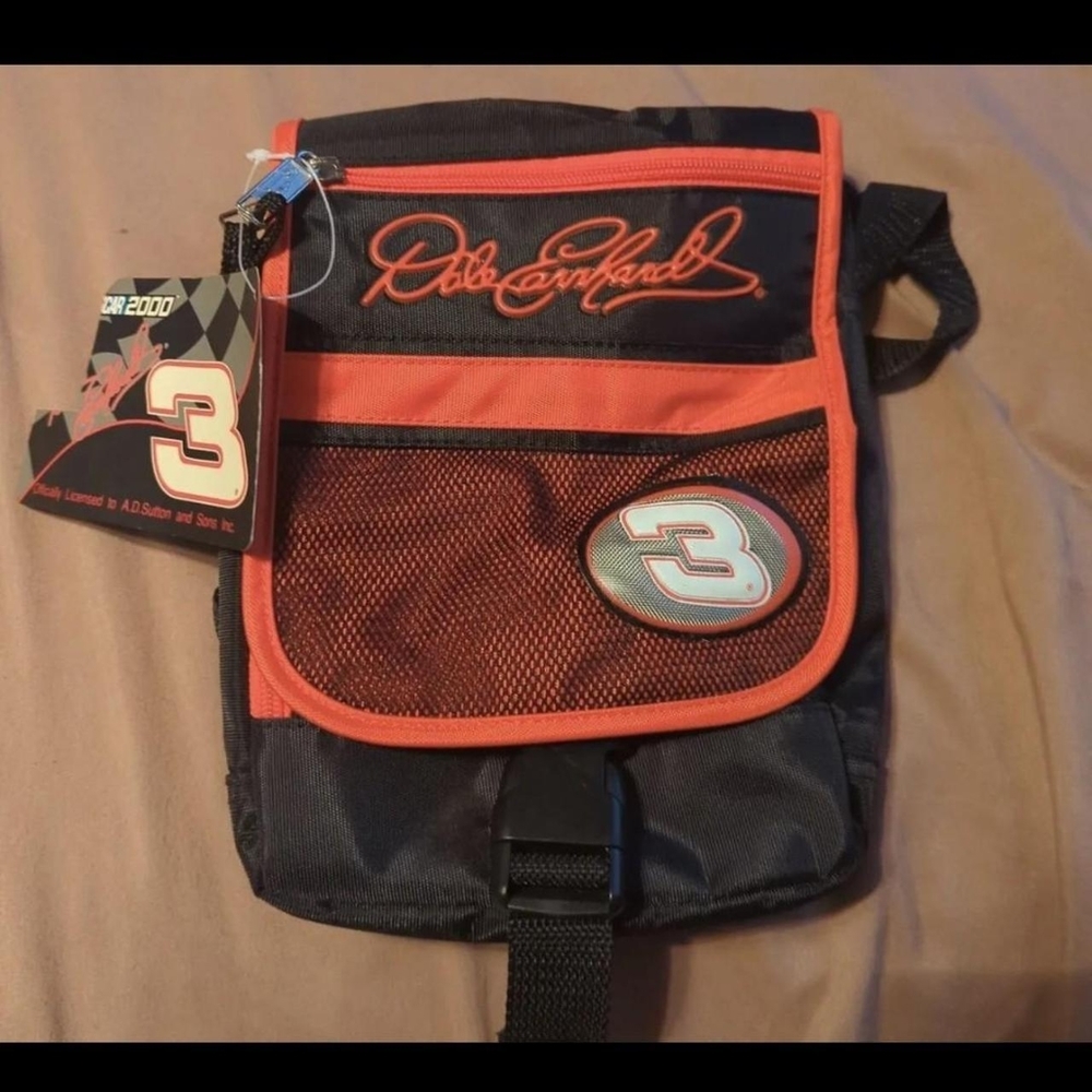 Rare Dale Earnhardt Sr small Bag shoulder fanny pack backpack nascar 2000